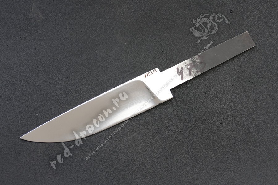 Клинок кованный для ножа 110х18 "DAS473"