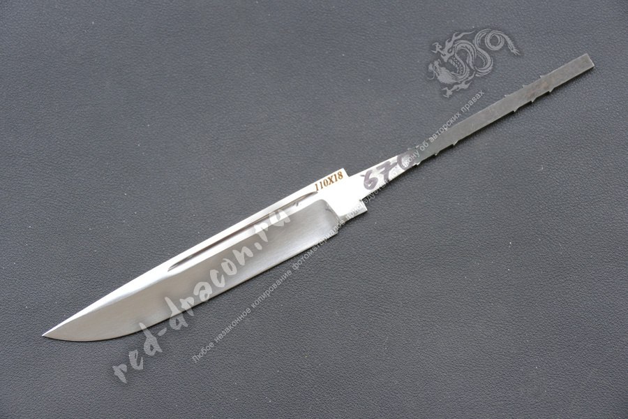 Клинок кованный для ножа 110х18 "DAS670"