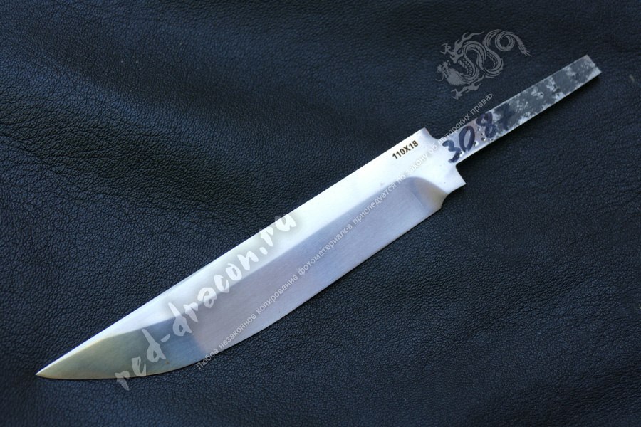 Клинок для ножа 110х18 za3087