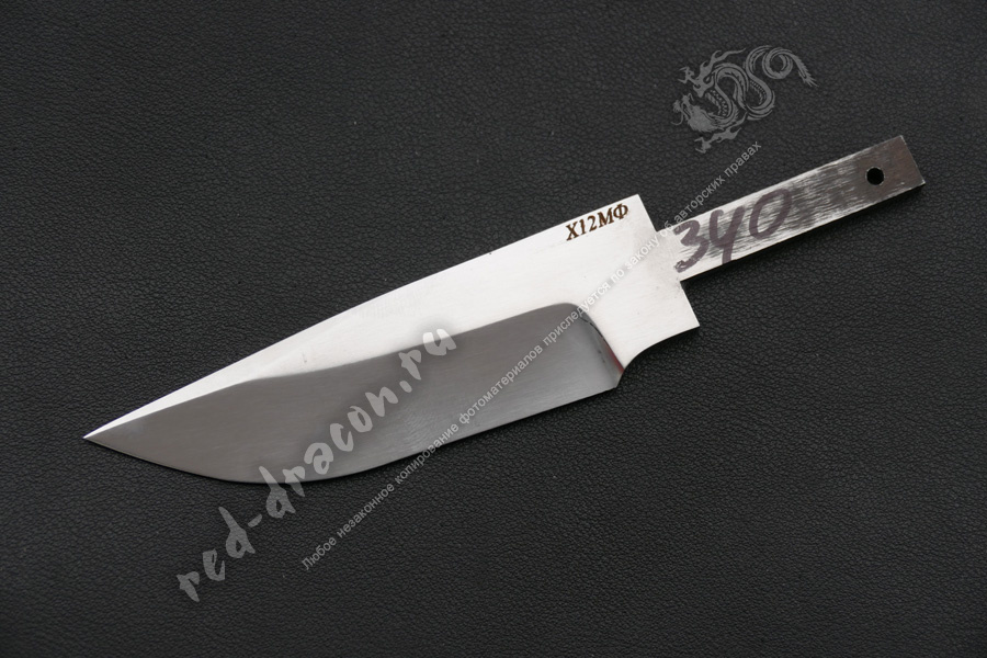 Клинок кованный для ножа Х12МФ "DAS340"