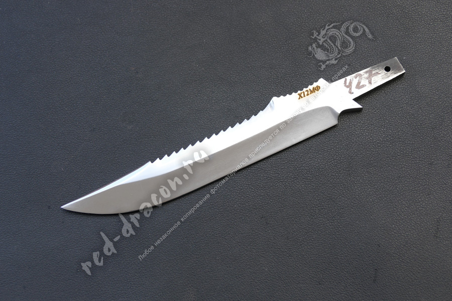 Клинок кованный для ножа Х12МФ "DAS427"