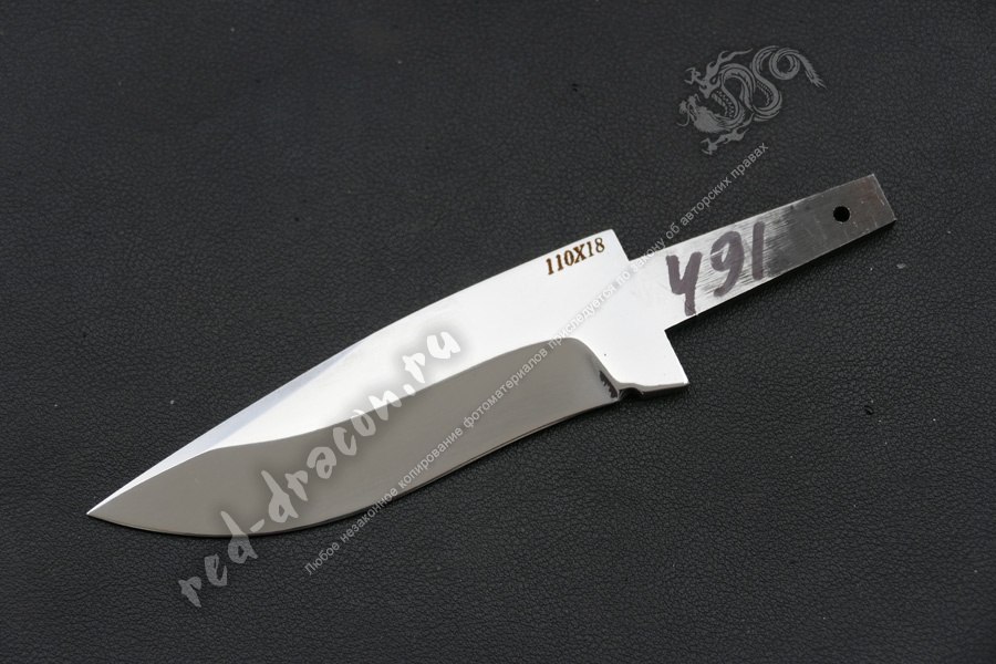 Клинок кованный для ножа 110х18 "DAS491"